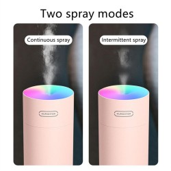 HumidificadoresMini humidificador de aire - difusor de aceites esenciales - LED - USB