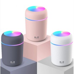 HumidificadoresMini humidificador de aire - difusor de aceites esenciales - LED - USB