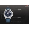RelojesNaviforce - reloj de cuarzo de cuero - luminoso