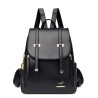 Multifunction leather backpack - shoulder bag - large capacityBackpacks