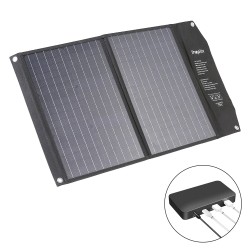 Paneles solaresPanel solar - cargador solar - doble salida - plegable - 60W - kit