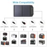 Paneles solaresPanel solar - cargador solar - doble salida - plegable - 60W - kit