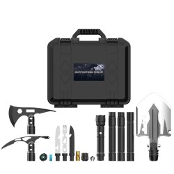 Herramientas de supervivenciaPala plegable multifuncional - herramienta de jardín / supervivencia / camping - 76cm