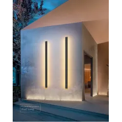 ApliquesAplique de exterior resistente al agua - lámpara LED larga de aluminio