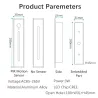 ApliquesAplique LED empotrable - con sensor de movimiento - interior IP20 - 3W