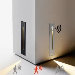 ApliquesAplique LED empotrable - con sensor de movimiento - interior IP20 - 3W