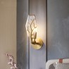 Golden crystal wall lamp - LED - Nordic styleWall lights