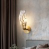 Golden crystal wall lamp - LED - Nordic styleWall lights