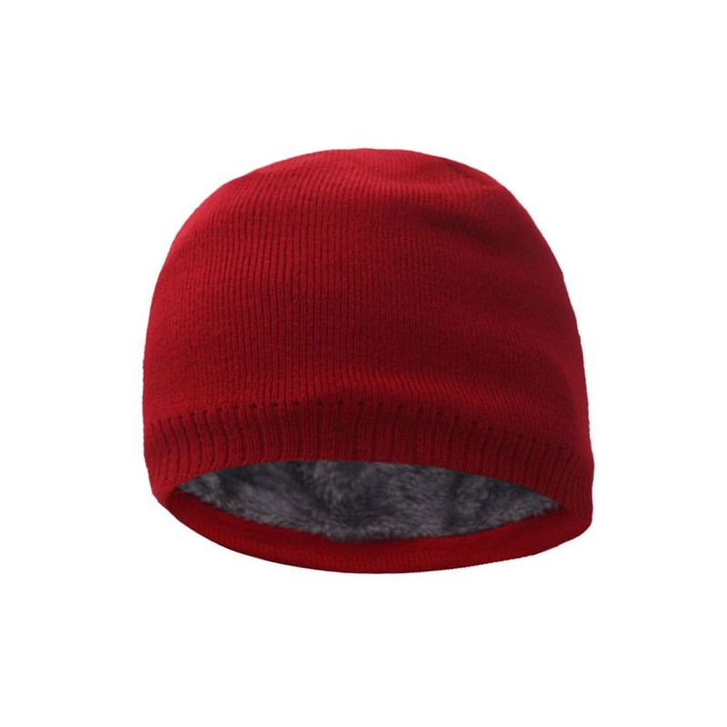 Sombreros & gorrasGorro cálido de punto - con interior de pelo grueso - unisex