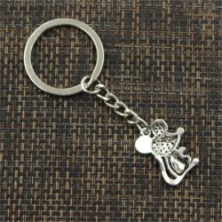 Cute little mouse - bronze/silver - keyringKeyrings