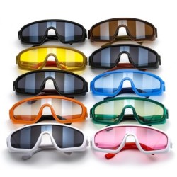 Gafas de solVisera de protección de una pieza - marco de gran tamaño - gafas de sol - gafas deportivas - a prueba de viento -...