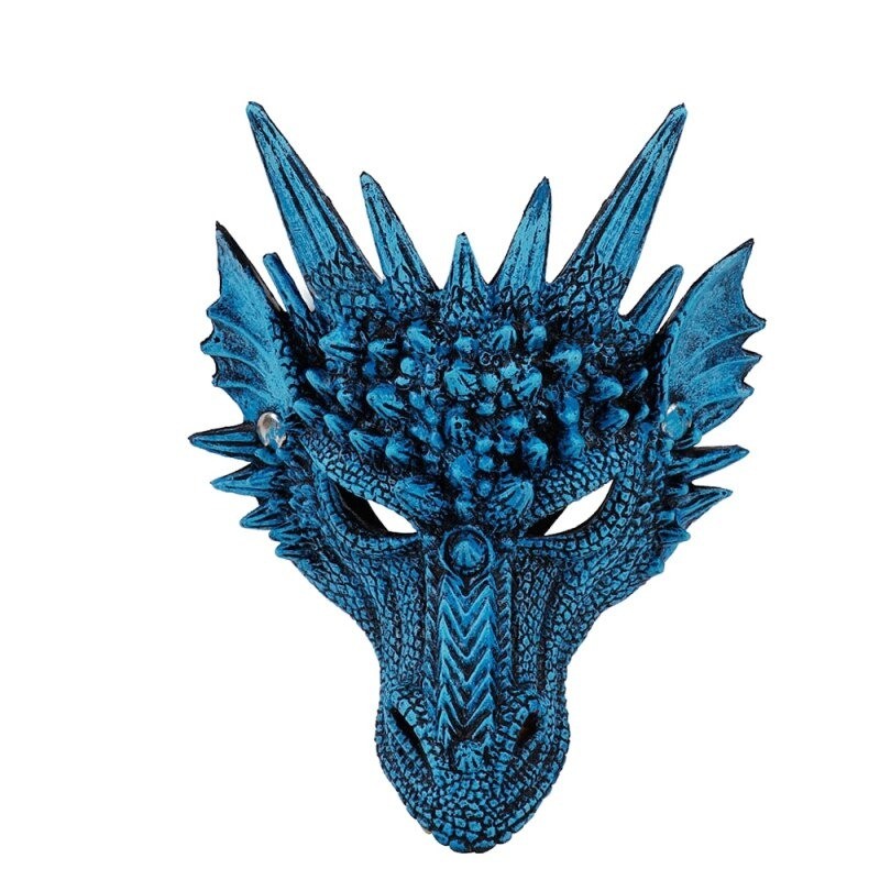 MáscaraMáscara de Halloween - cara de dragón 3D