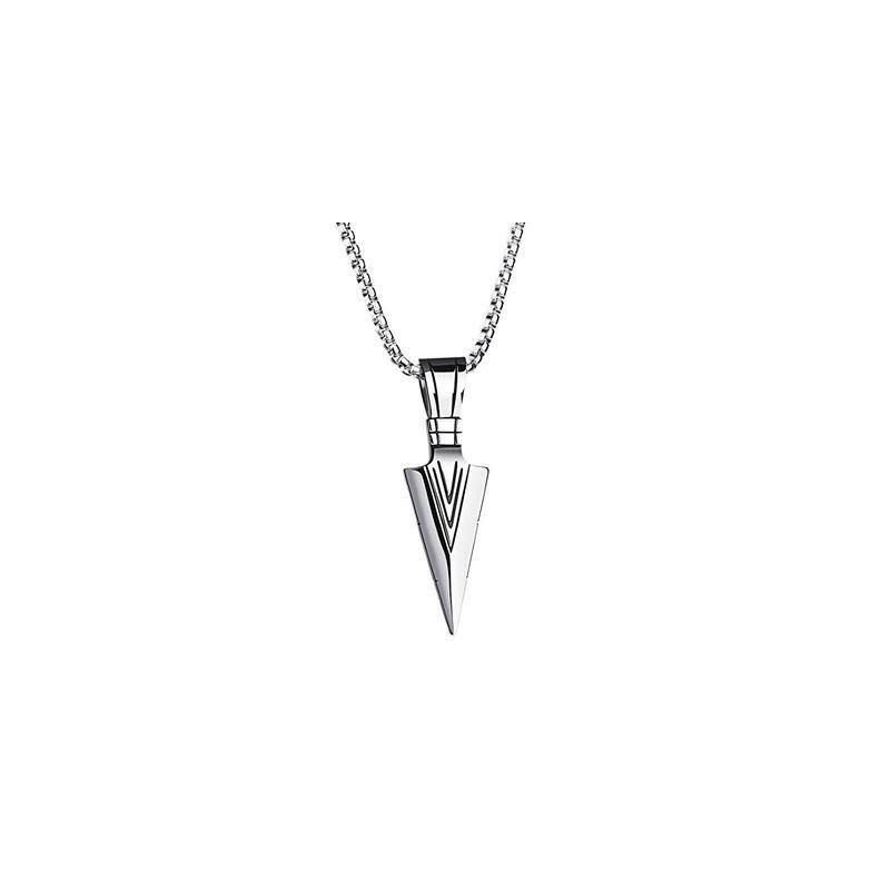 CollaresColgante de punta de flecha - collar estilo hip-hop
