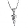 CollaresColgante de punta de flecha - collar estilo hip-hop