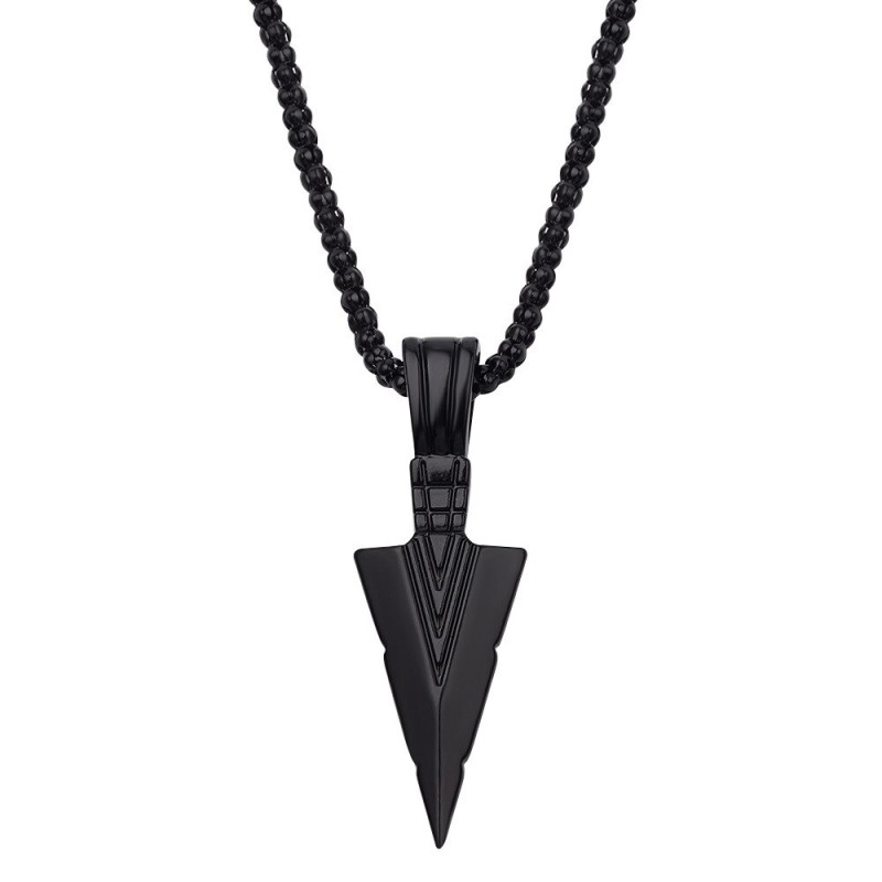CollaresColgante de punta de flecha - collar estilo hip-hop