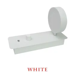 LED wall lamp - dimmable - rotatable head - USB charging - 9WWall lights