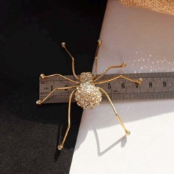 BrochesAraña de cristal dorado - broche