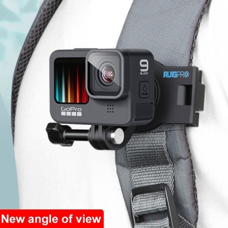 SoportesClip de mochila giratorio de 360 grados - para GoPro Hero