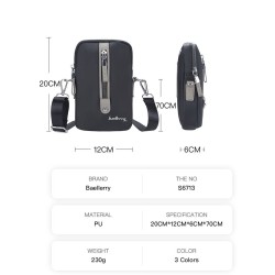 Multifunctional shoulder bag - waist belt bag - headphone holeBags