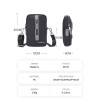Multifunctional shoulder bag - waist belt bag - headphone holeBags