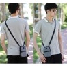 BolsosBolso bandolera pequeño de lona - cremalleras - orificio para auriculares