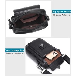 Small vintage shoulder bag - leatherBags