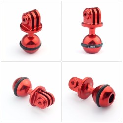 SoportesRótula de bola de 1 pulgada - montaje de trípode - con orificio de tornillo de 3/8 - para Gopro Hero Yi SJCam