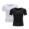 Mens slimming t-shirt - short sleeve - compression - body-shaperT-shirts