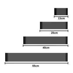 ApliquesLámpara de pared LED de aluminio moderna