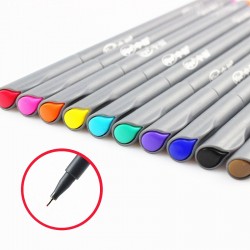 Bolígrafos & lápices?Plumas de dibujo de línea fina - 10 piezas