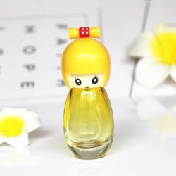 PerfumeFrasco de perfume de vidrio - envase vacío - diseño muñeca/niña - con atomizador - 20 ml - 5 piezas