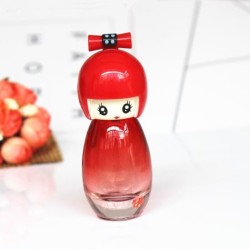 PerfumeFrasco de perfume de vidrio - envase vacío - diseño muñeca/niña - con atomizador - 20 ml - 5 piezas