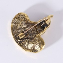Metal witch hat - Halloween broochBrooches