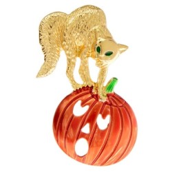 BrochesBroche gato / calabaza
