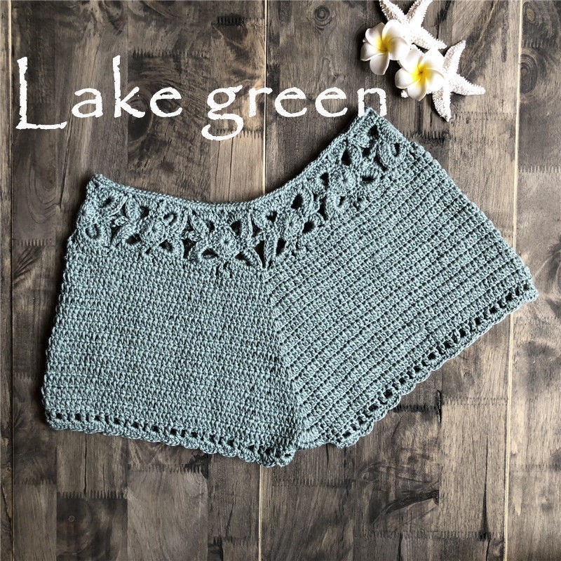 Sexy crochet mini shortsLingerie