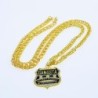 CollaresGangsta - collar de oro estilo rap