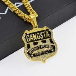 CollaresGangsta - collar de oro estilo rap