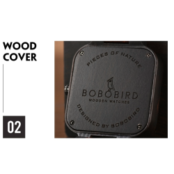 BOBO BIRD - wooden men's watch - Quartz - with boxWatches