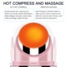 MasajeMasajeador de ojos EMS - antiarrugas - eliminación de ojeras - compresa caliente - LED - USB