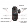 BarcoFlytec V500 - Barco RC - comedero para peces - 500m - doble motor - 5.4km/h - 54cm