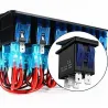 Herramientas & mantenimientoBalancín de metal a prueba de agua - panel de interruptores de palanca - disyuntor - USB - 4/6 ba...