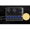 Herramientas & mantenimientoBalancín de metal a prueba de agua - panel de interruptores de palanca - disyuntor - USB - 4/6 ba...