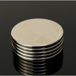 N35N35 - imán de neodimio - disco redondo fuerte - 25 * 2 mm