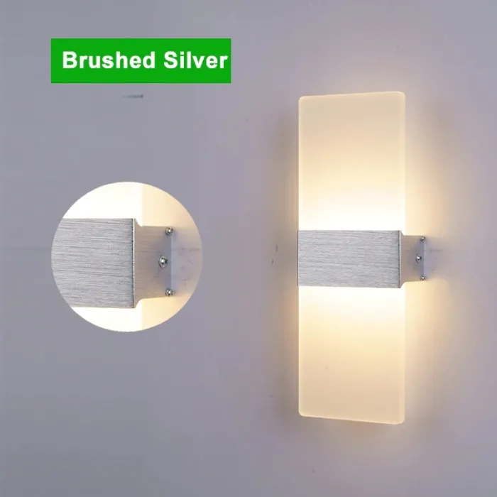 Apliques6W - 12W - Aplique acrílico LED