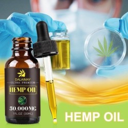 MasajeAceite de semilla de cáñamo orgánico - ansiedad / estrés / alivio del dolor - ayuda para dormir - aceite de masaje de c...