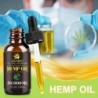MasajeAceite de semilla de cáñamo orgánico - ansiedad / estrés / alivio del dolor - ayuda para dormir - aceite de masaje de c...