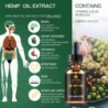 MasajeAceite de semilla de cáñamo orgánico - ansiedad / estrés / alivio del dolor - ayuda para dormir - aceite de masaje de c...