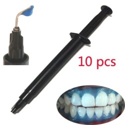 Blanqueamiento dentalProtección de las encías - gel blanqueador de dientes - con puntas - 10 piezas