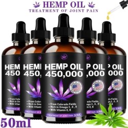 MasajeAceite de cáñamo para masaje corporal - ansiolítico - alivio del dolor articular/muscular