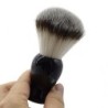 AfeitadoSet de afeitado profesional para barba - brocha - bol de acero inoxidable - con soporte